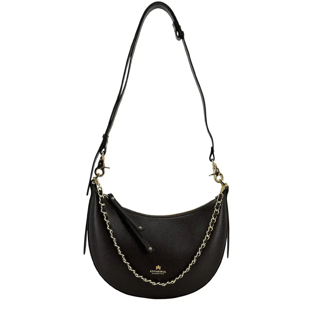 Cuoieria Fiorentina, Borsa, Donna, Eva Small Hobo, Pelle, Moro