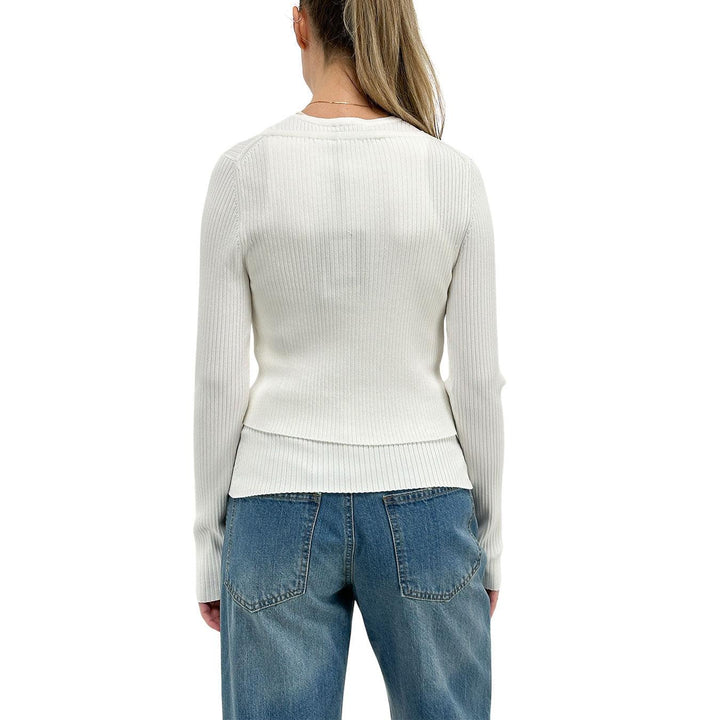 Relish Tirajana Cardigan Women, Open, Short, White