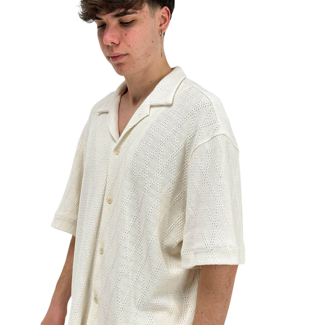 I'm Brian Men's Shirt, Casual, Short Sleeve, Ivory