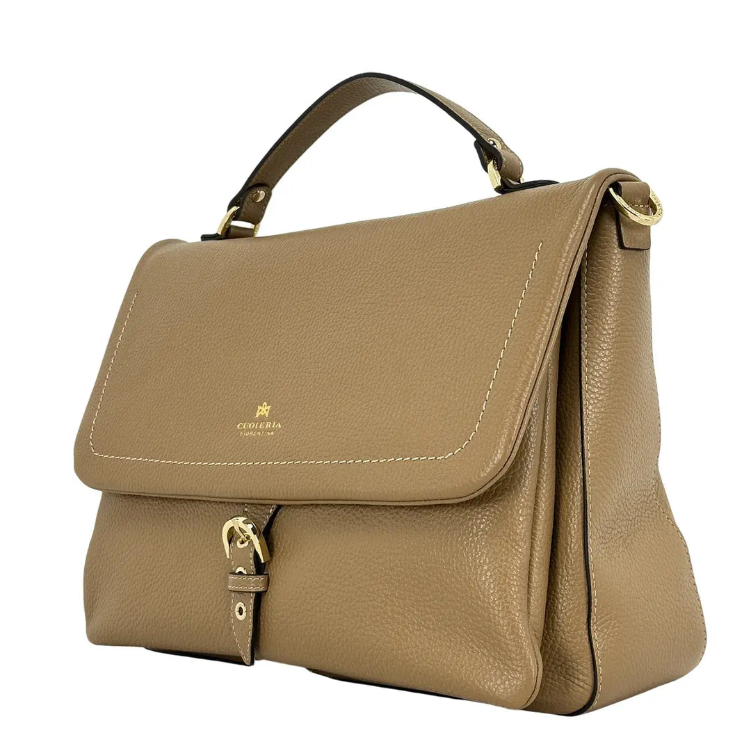 Cuoieria Fiorentina, Borsa, Donna, Pelle, Beige