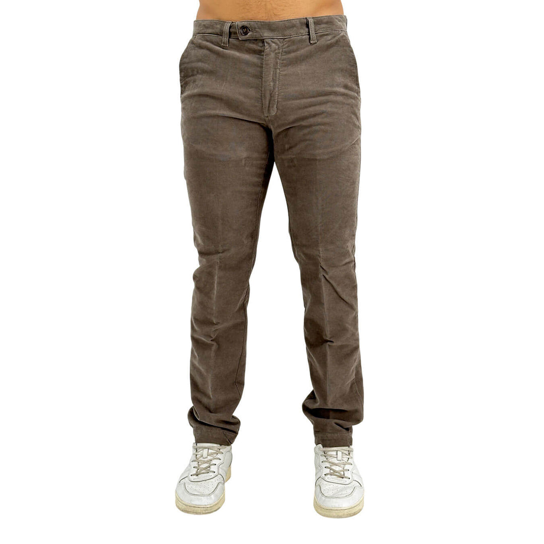 Moro, Pantaloni, Uomo, Cotone, Marrone