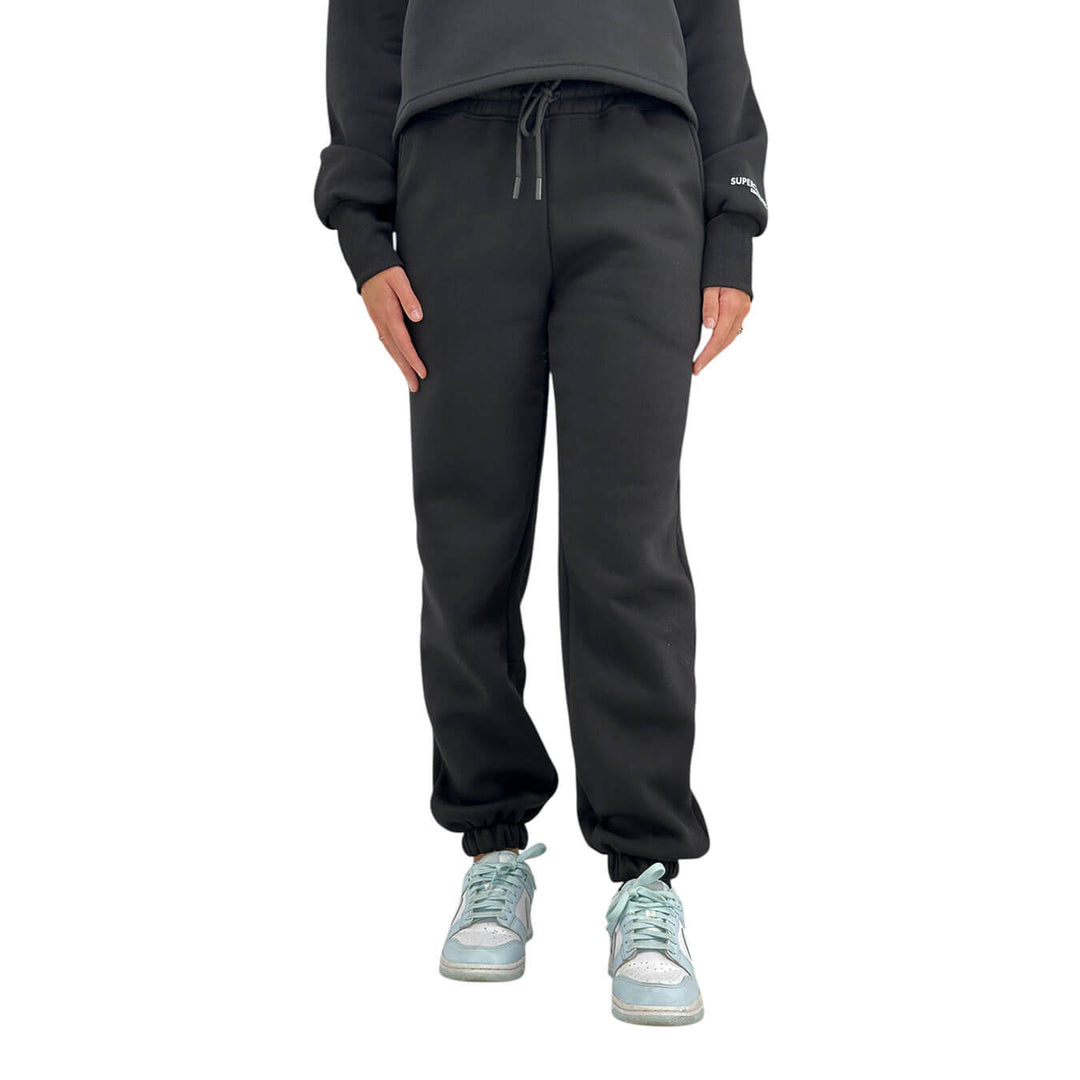 Superculture, Pants, Women, Rita, Cotton, Black
