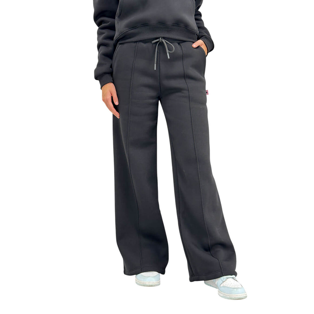 Superculture, Pants, Women, Demi, Cotton, Black