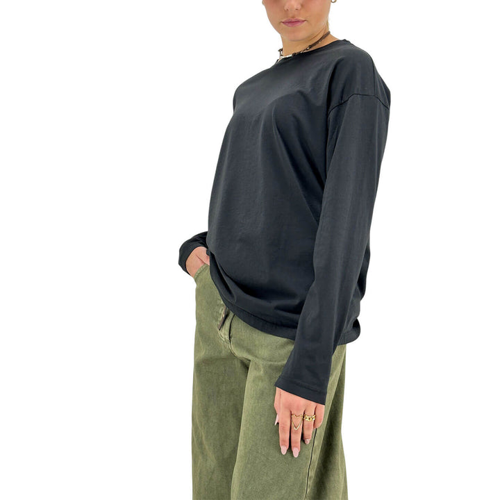 Tensione In, T-Shirt, Donna, Cotone, Nero