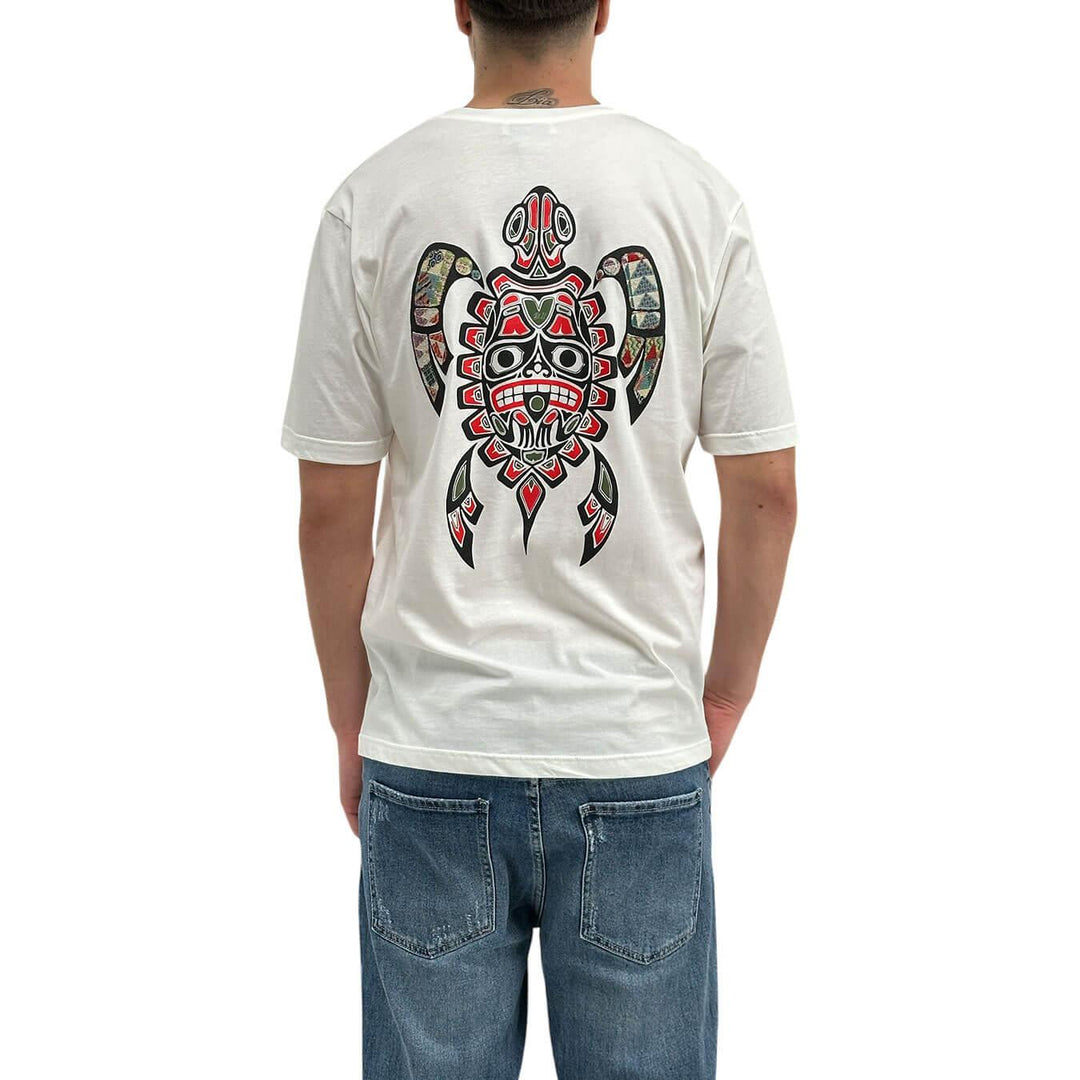 BL.11 Block Eleven Men's T-Shirt, Short Sleeve, Turtle, White