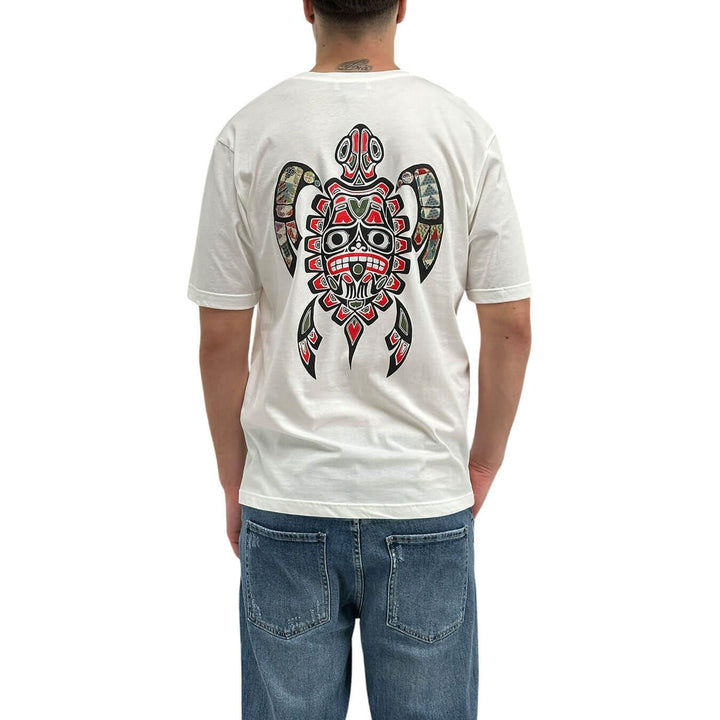 BL.11 Block Eleven Men's T-Shirt, Short Sleeve, Turtle, White