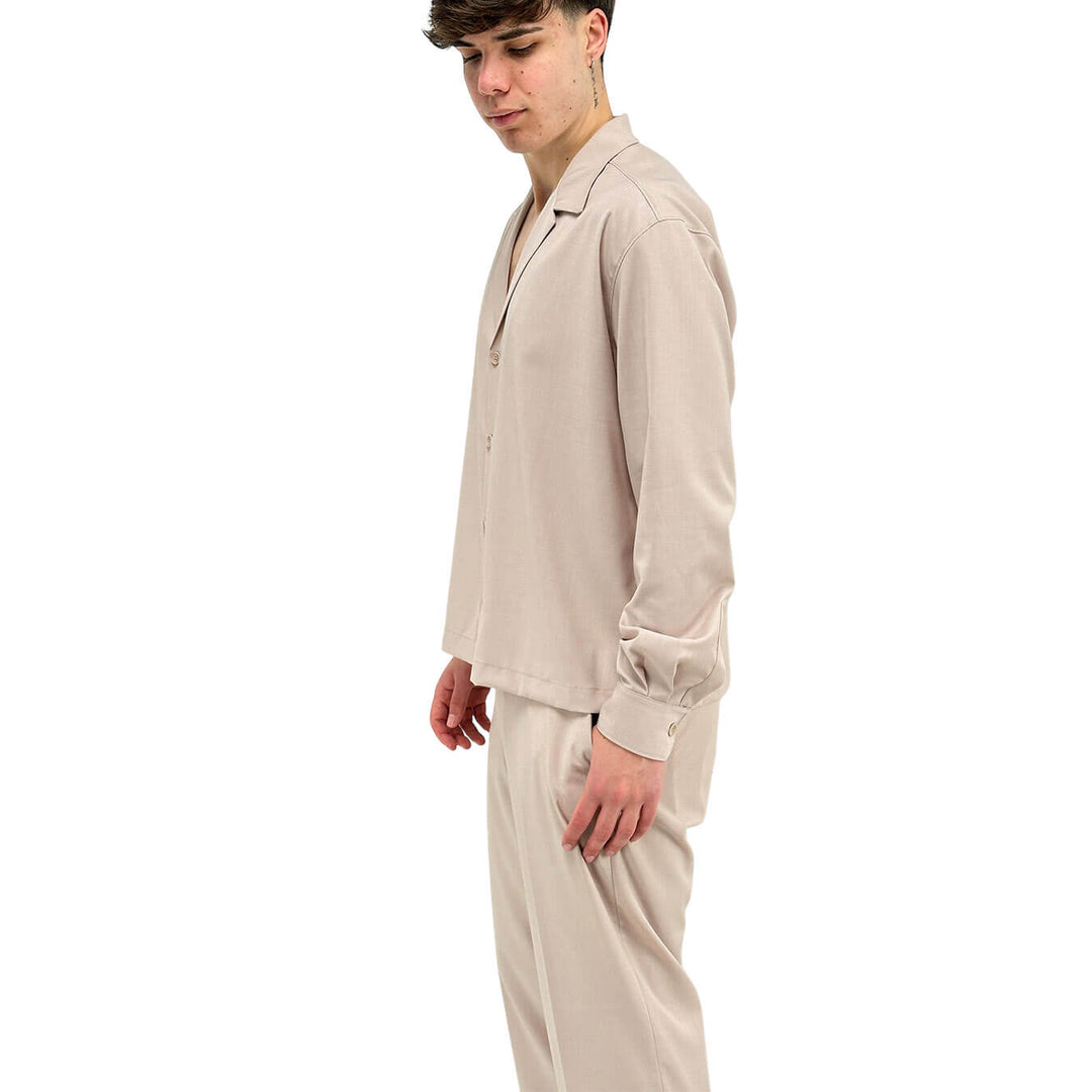 I'm Brian Men's Shirt, Casual, Long Sleeve, Powder