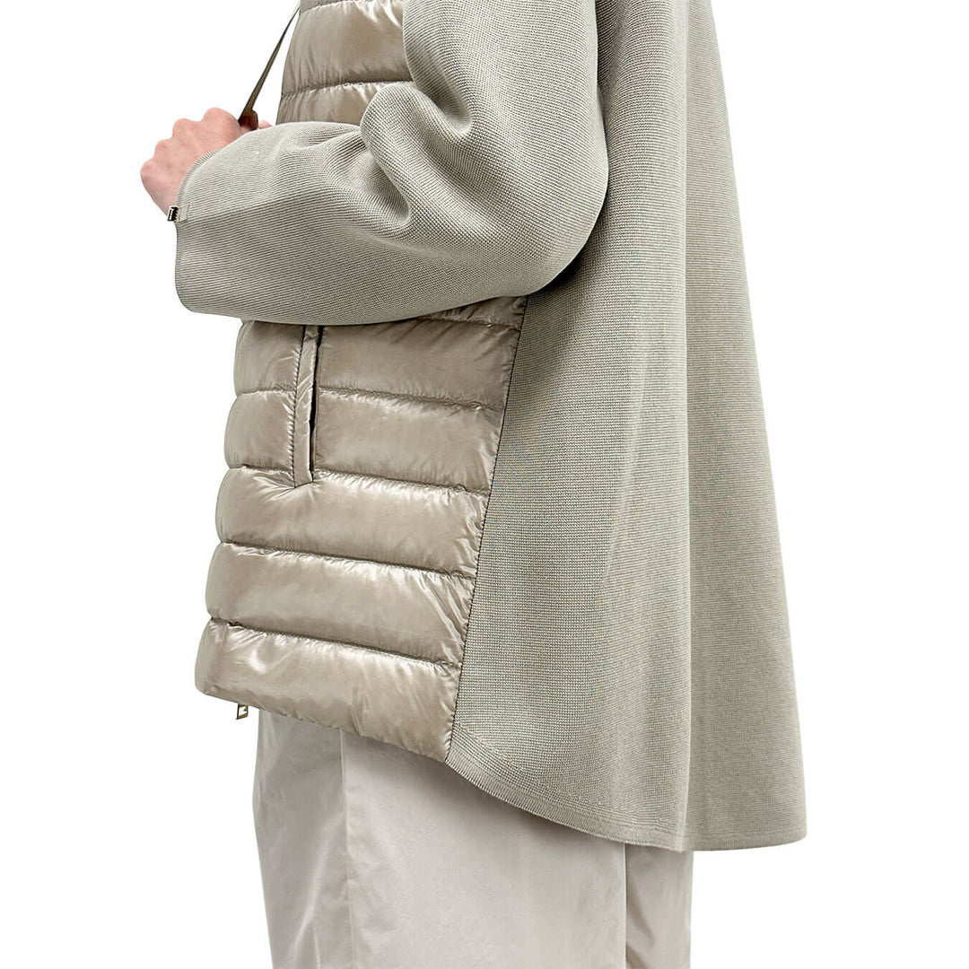 Herno Giacca Donna, Eternal Cotton e Nylon Ultralight, Beige