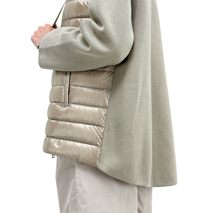 Herno Giacca Donna, Eternal Cotton e Nylon Ultralight, Beige