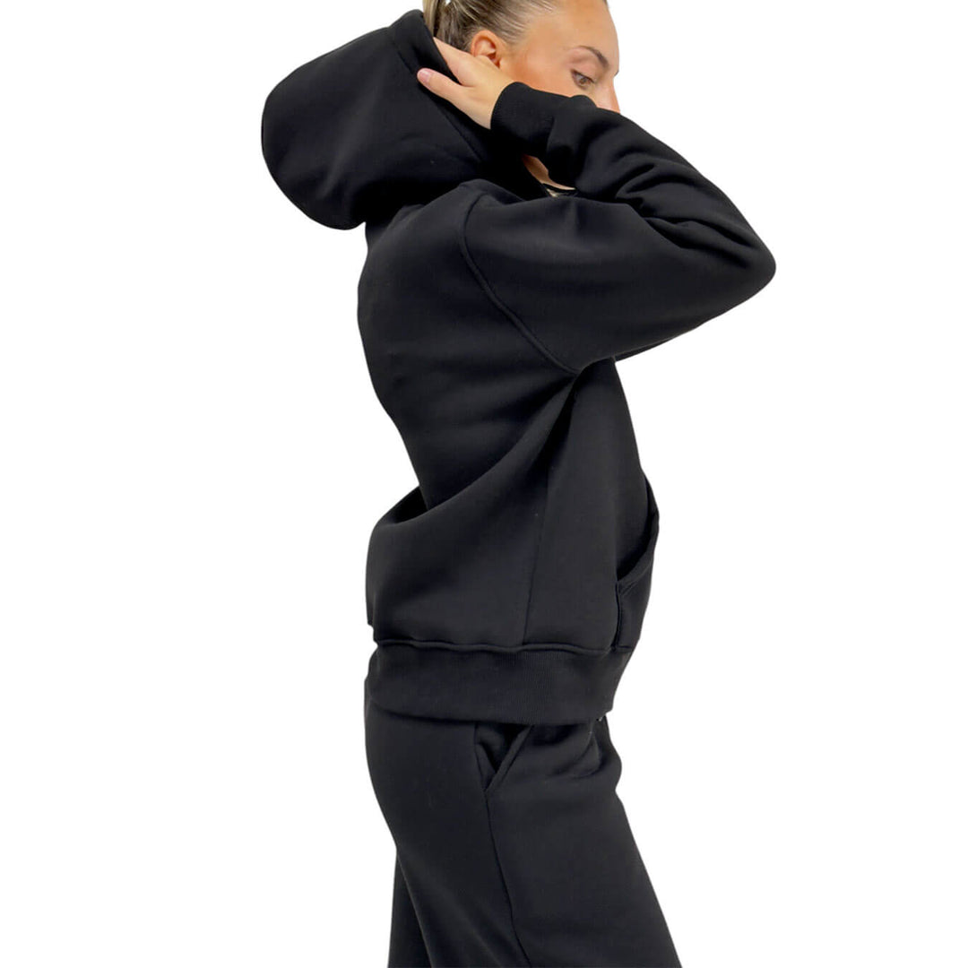 Superculture, Sweatshirt, Women, Etta, Cotton, Black