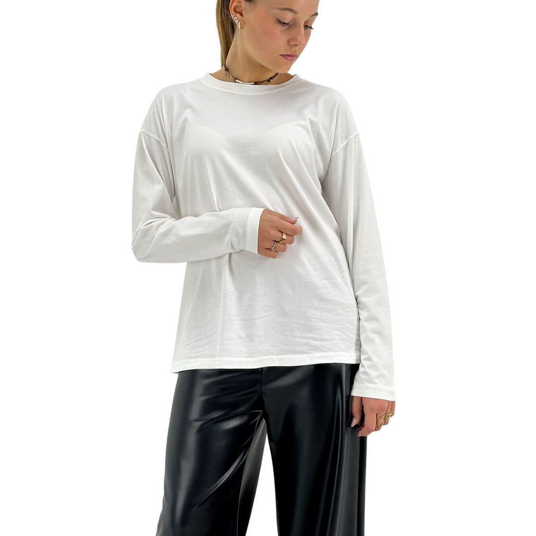 Tensione In, T-Shirt, Donna, Cotone, Bianco