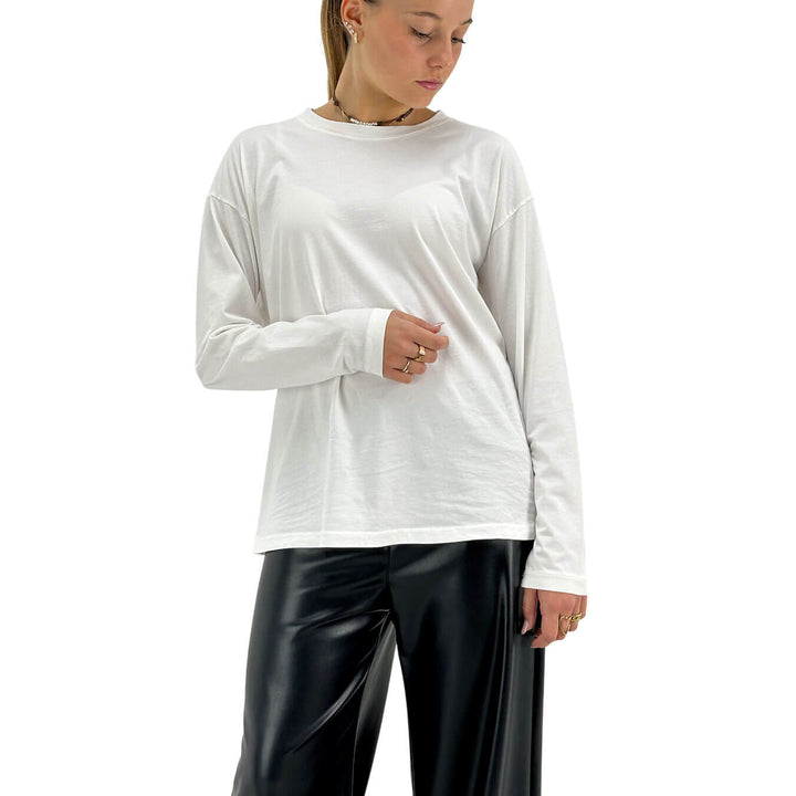 Tensione In, T-Shirt, Donna, Cotone, Bianco