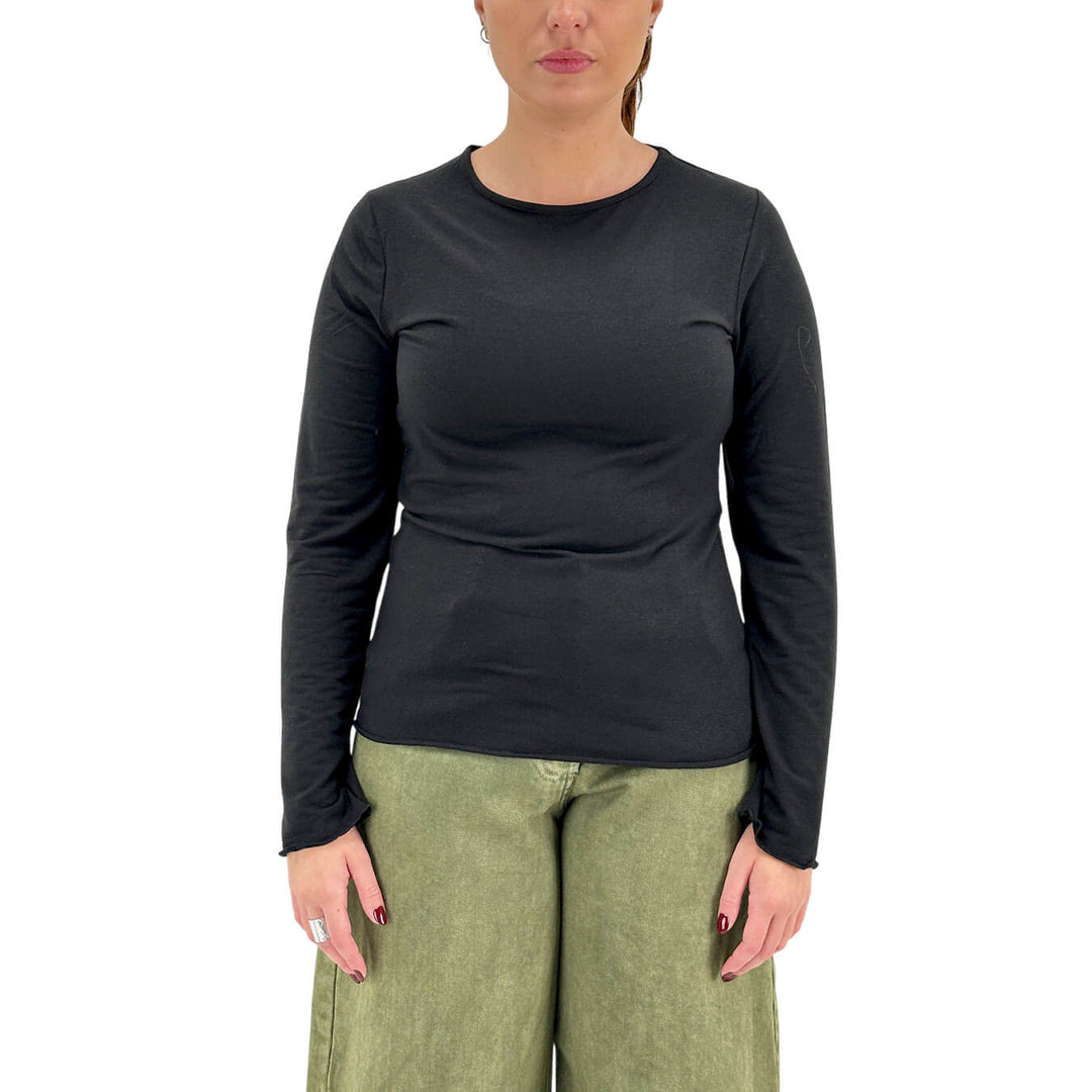 Markup, Maglia, Donna, Tessuto Misto, Nero