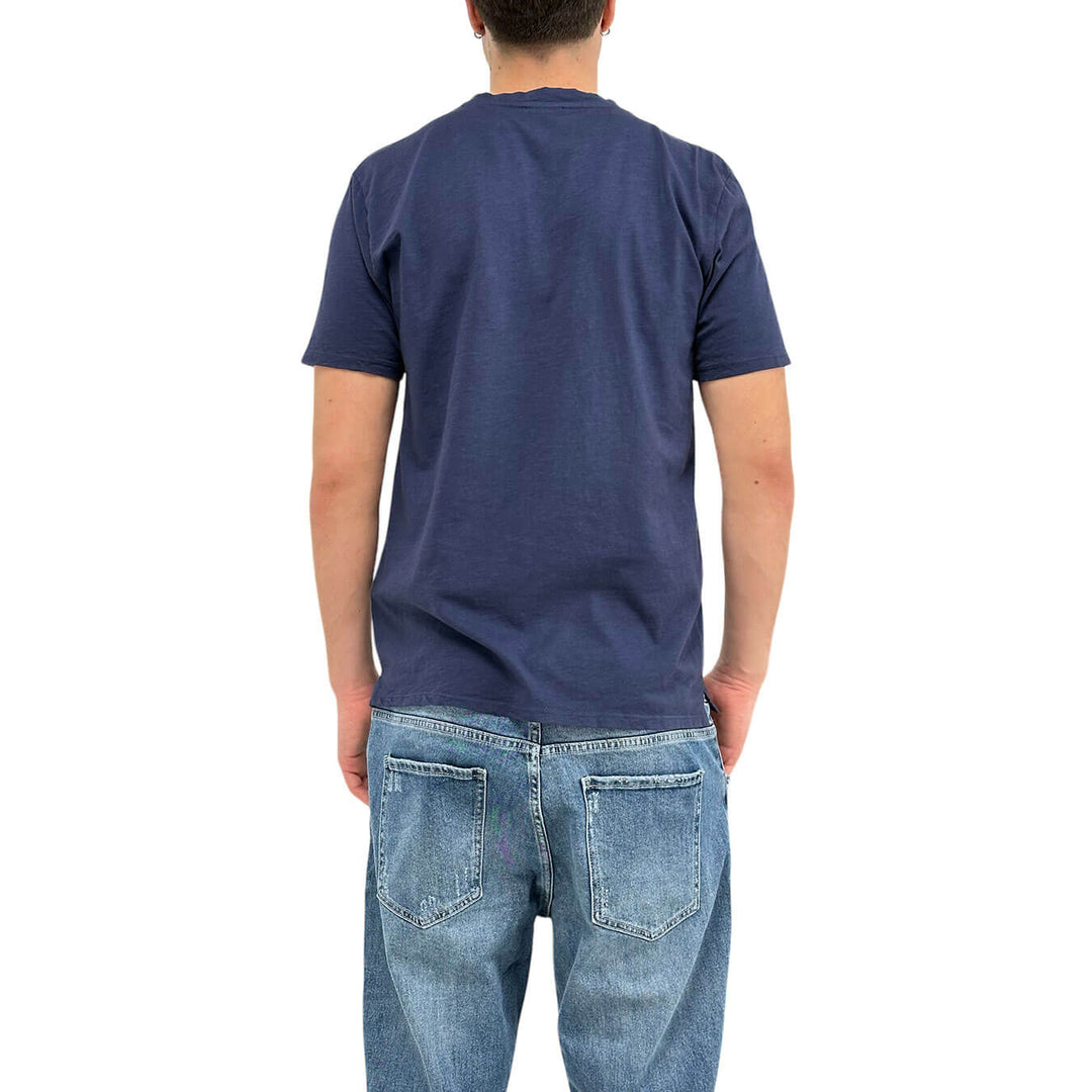 BL.11 Block Eleven Men's T-Shirt, Short Sleeve, Cotton, Blue