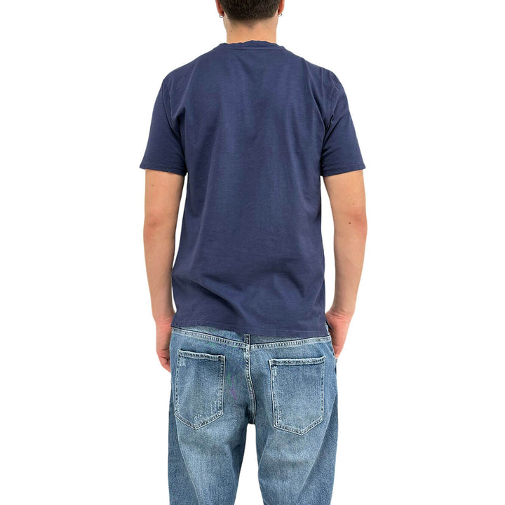 BL.11 Block Eleven Men's T-Shirt, Short Sleeve, Cotton, Blue