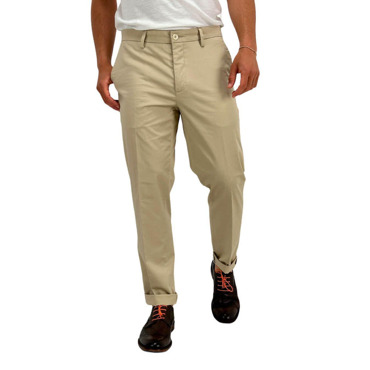 MarKup Pantaloni Uomo Regular, Cropped Pima, Misto Cotone, bassiniboutique.it