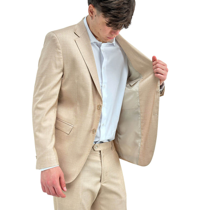 Marco Nils Ibiza Completo Uomo, Tessuto Misto, Beige