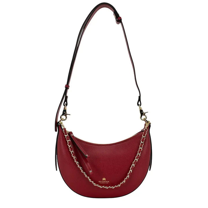 Cuoieria Fiorentina, Borsa, Donna, Eva Small, Hobo, Pelle, Rosso