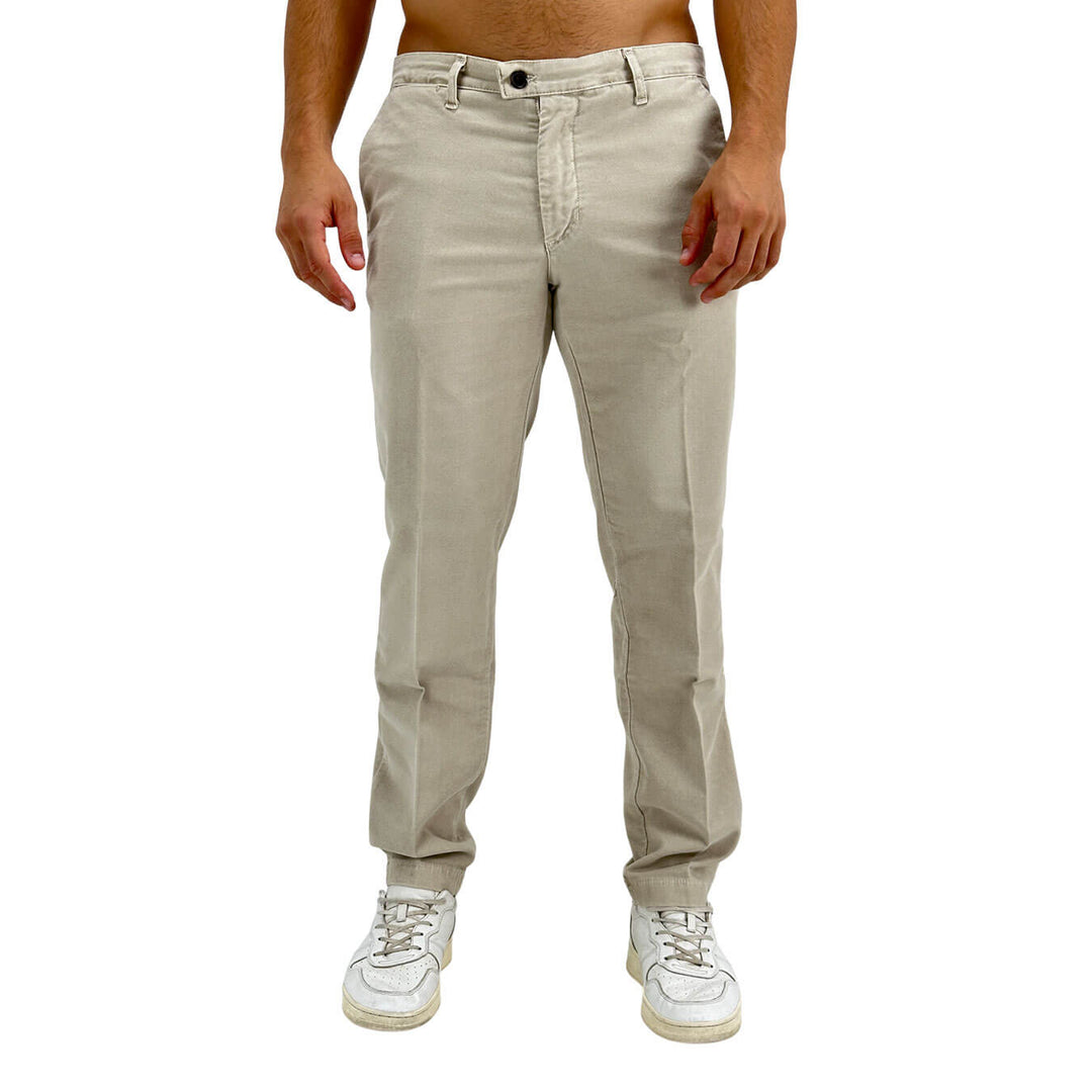 Moro, Pantaloni, Uomo, Cotone, Beige
