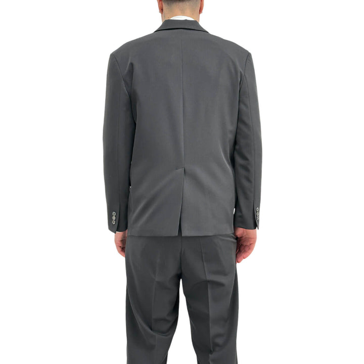 Imperial Men's Jacket, Classic, Single Breasted, Two Buttons, Black