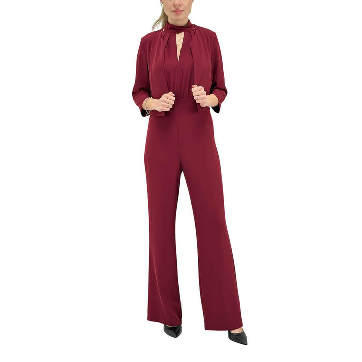 Kontatto Women's Suit, Jacket and Tracksuit, Regular Fit, Bordeaux
