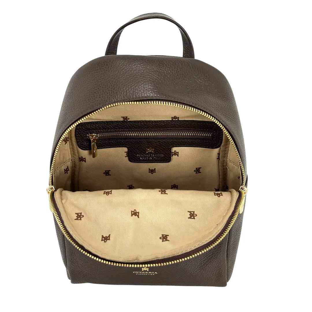 Cuoieria Fiorentina, Zaino, Donna, Velvet, Pelle, Marrone