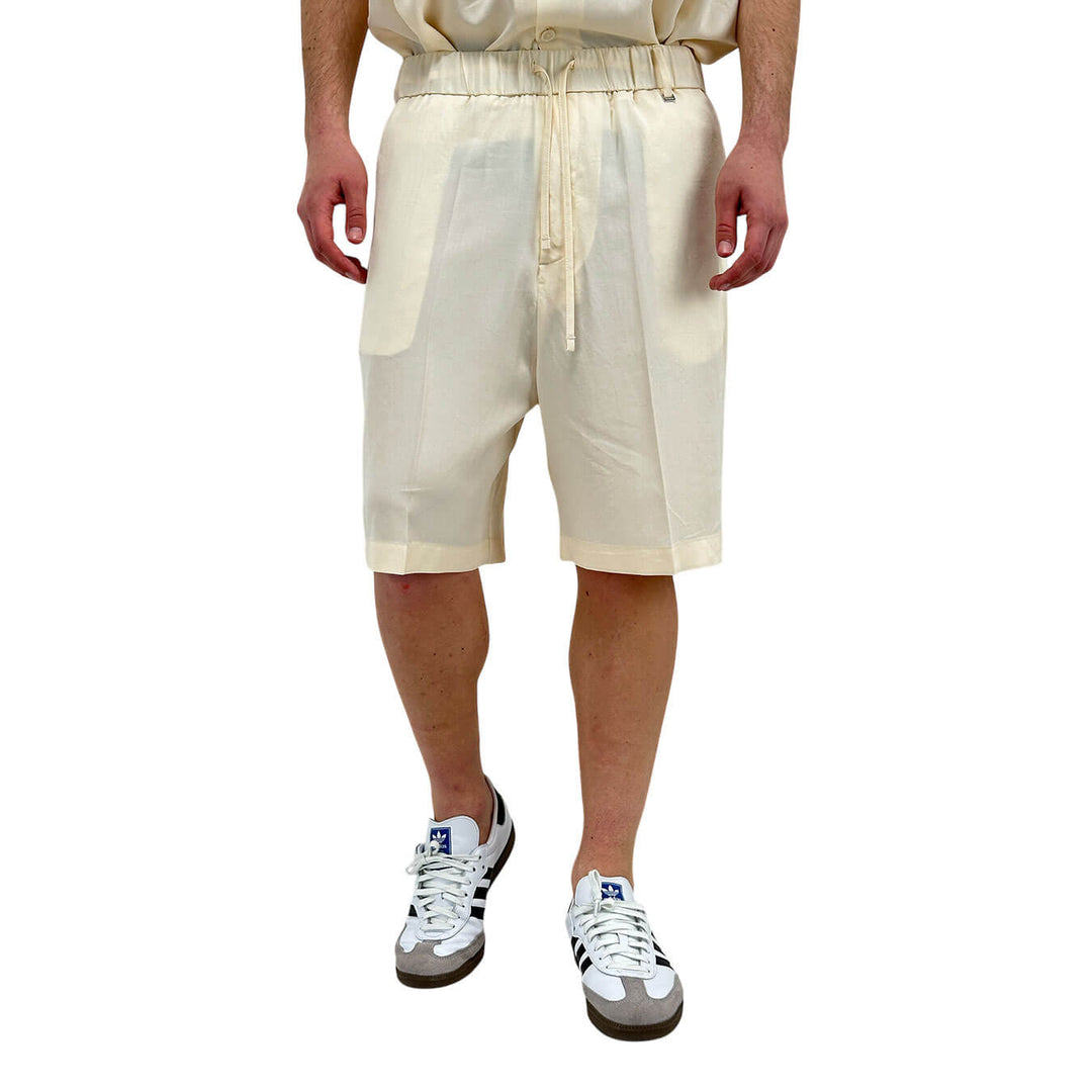 I'm Brian Pantaloncini Uomo, Bermuda Classico, Tasche, Avorio