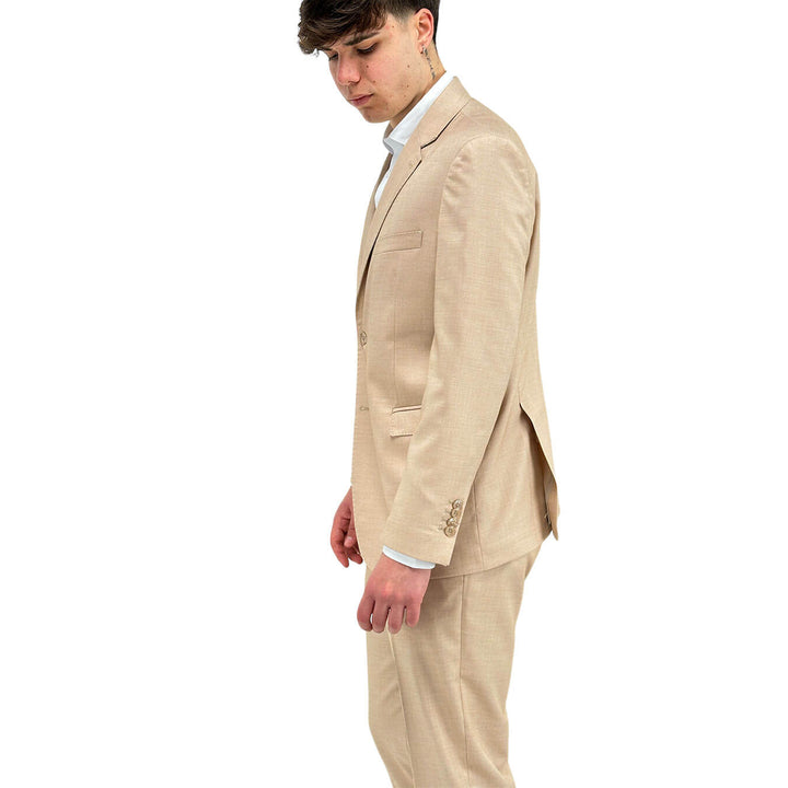 Marco Nils Ibiza Completo Uomo, Tessuto Misto, Beige