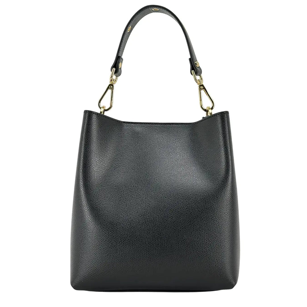 Cuoieria Fiorentina, Secchiello, Donna, Pelle, Nero