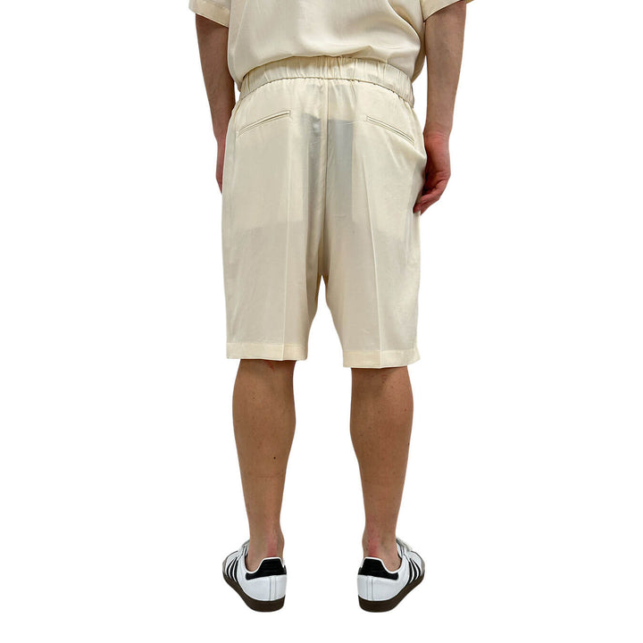 I'm Brian Pantaloncini Uomo, Bermuda Classico, Tasche, Avorio