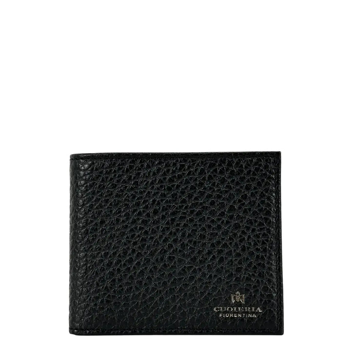 Cuoieria Fiorentina, Portafogli, Uomo, Nero, Pelle