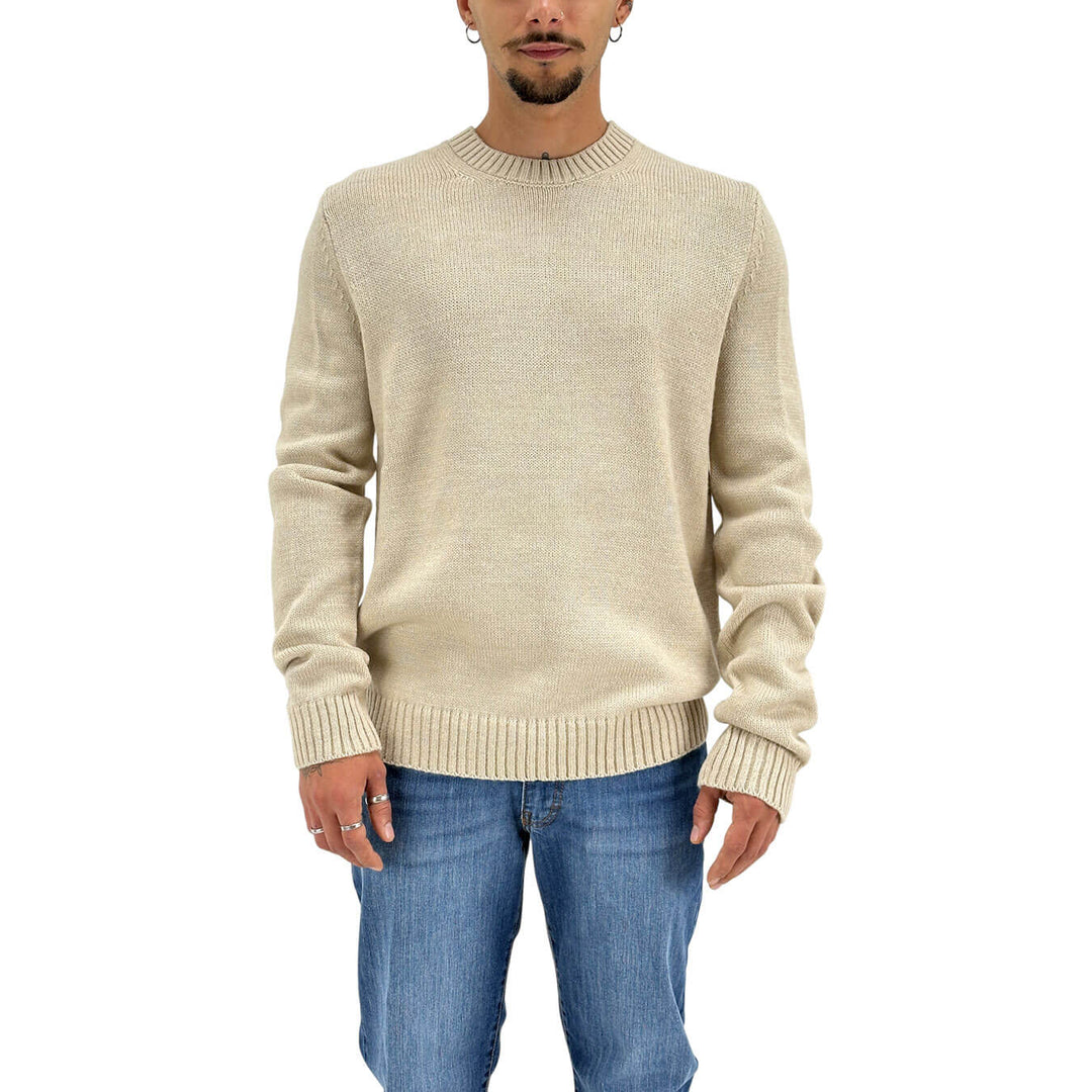 Markup, Maglia, Uomo, Tessuto Misto, Beige