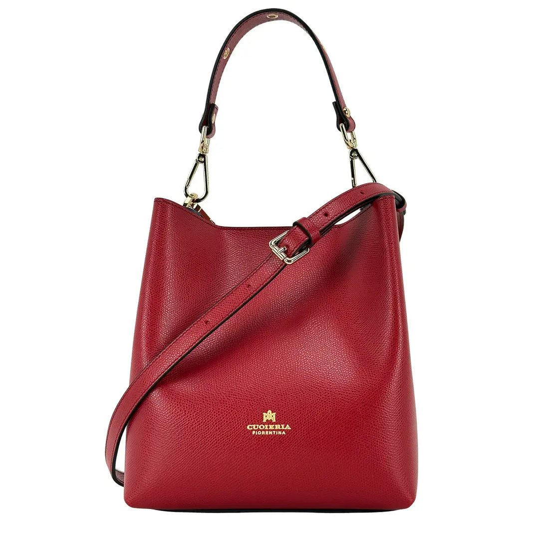 Cuoieria Fiorentina, Secchiello, Donna, Rosso