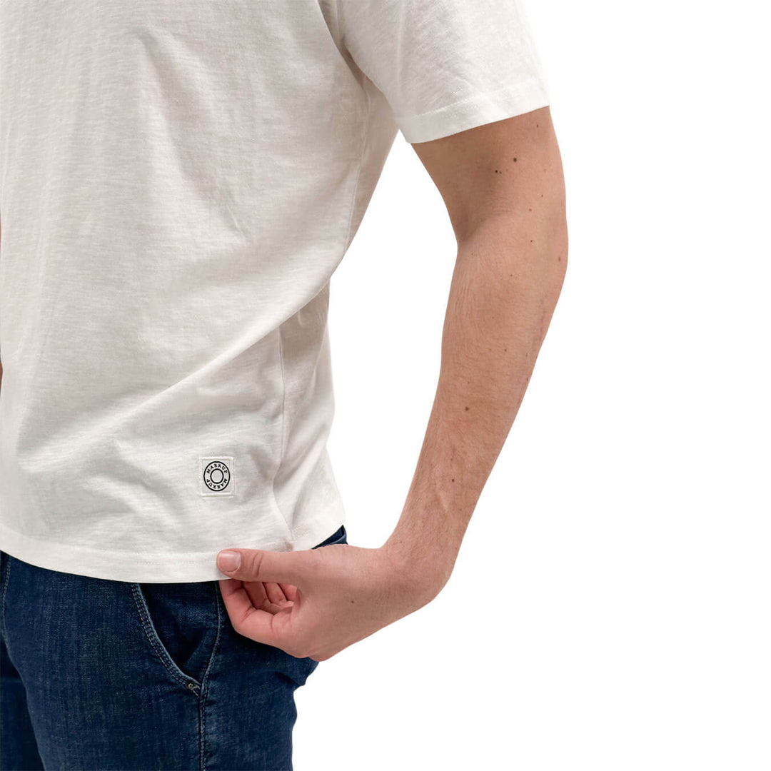 MarKup Men's Shirt, Short Sleeve, Cotton, White