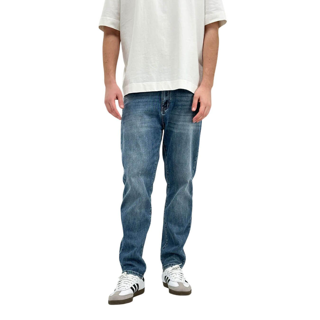 Imperial Men's Jersey, Basic T-Shirt, Crewneck, Cotton, White