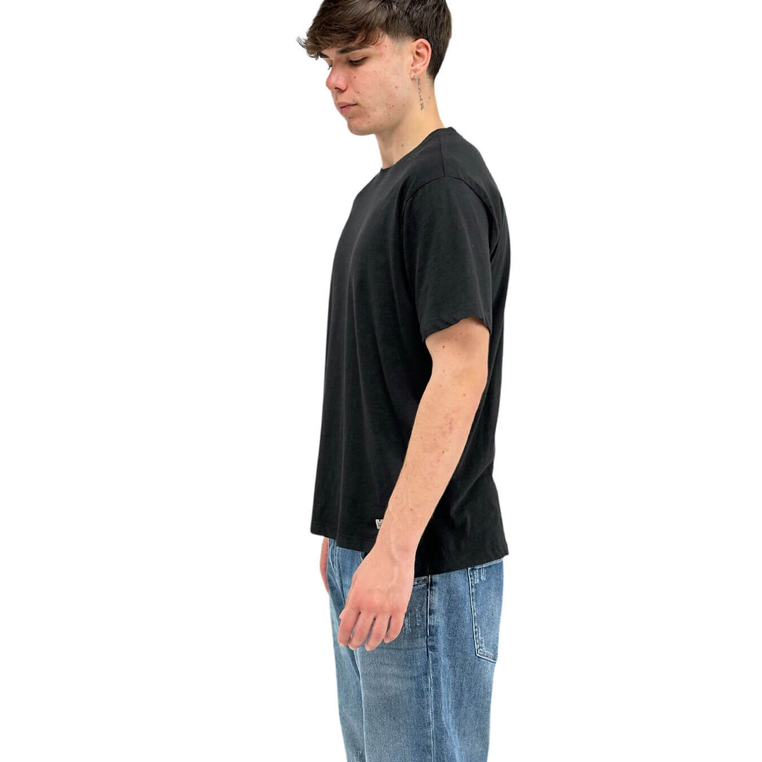 BL.11 Block Eleven Men's T-Shirt, Short Sleeve, Cotton, Black