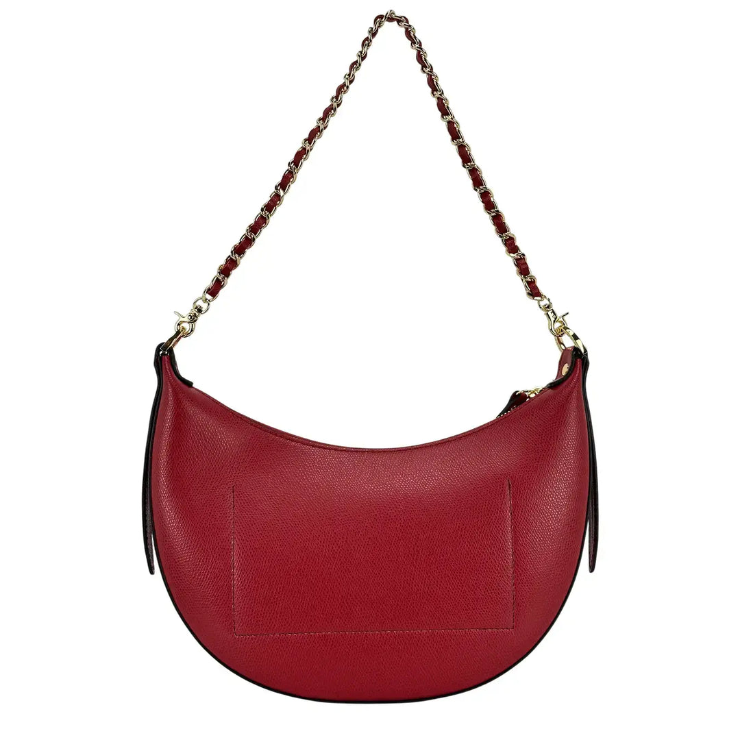 Cuoieria Fiorentina, Borsa, Donna, Eva Small, Hobo, Pelle, Rosso