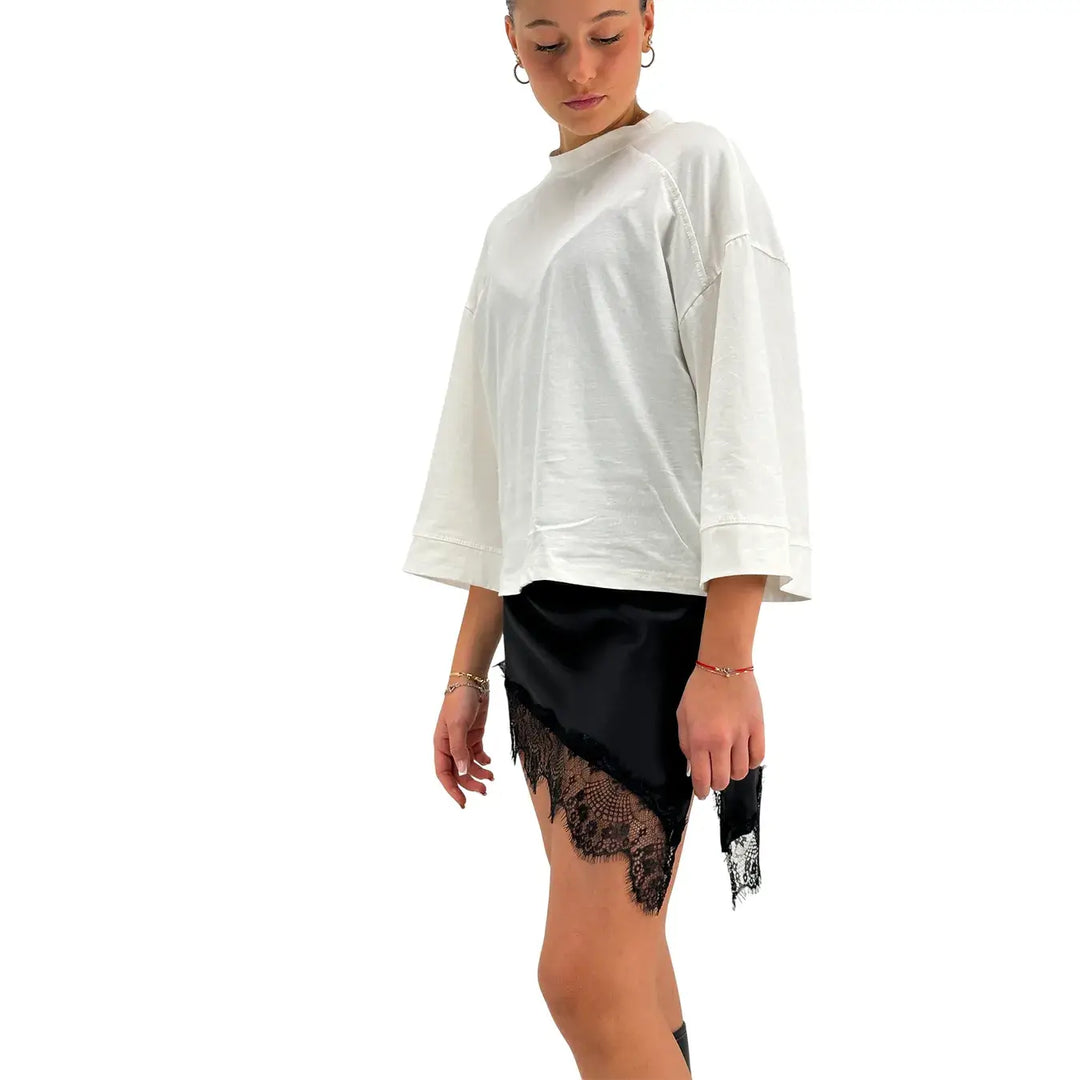 Tensione In, T-Shirt, Donna, Cotone, Bianco