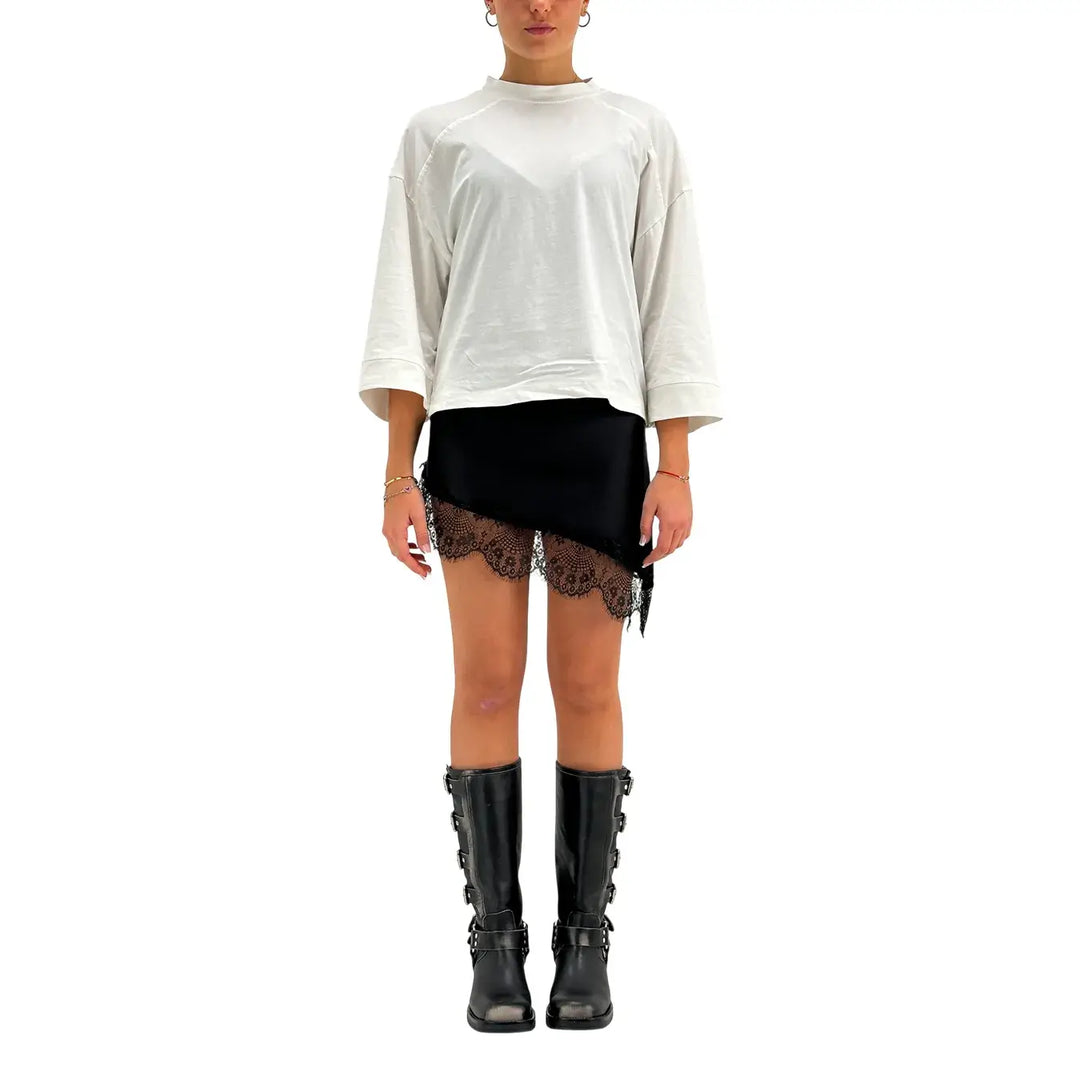 Tensione In, T-Shirt, Donna, Cotone, Bianco