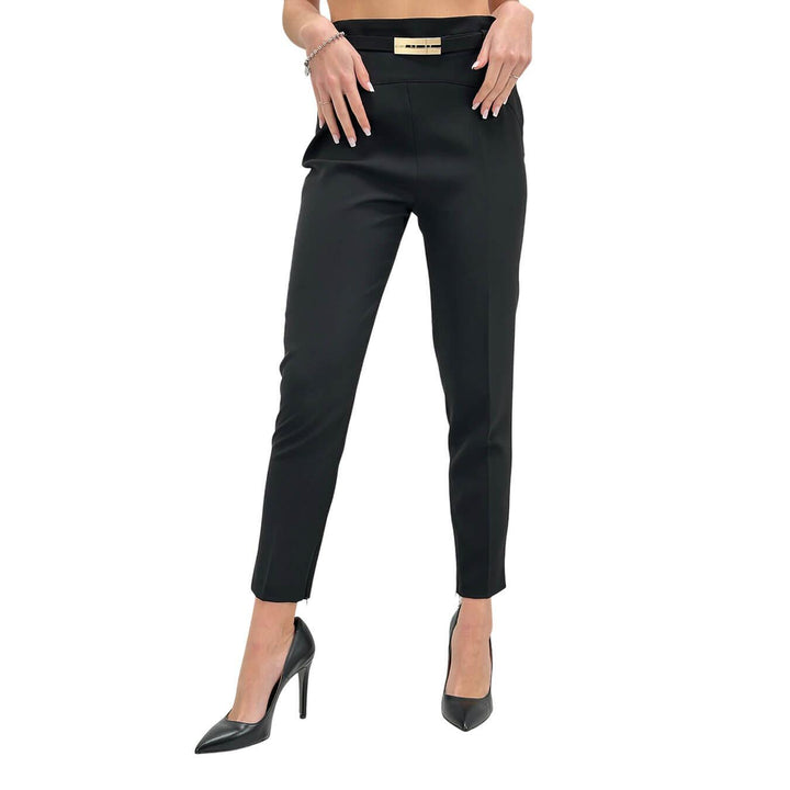 Relish Explore Women's Pants, High Waist, Strap, Black