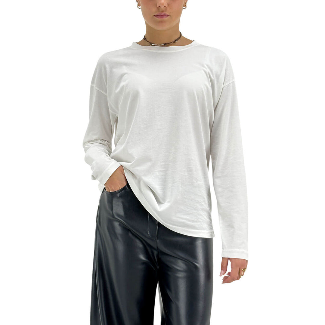 Tensione In, T-Shirt, Donna, Cotone, Bianco