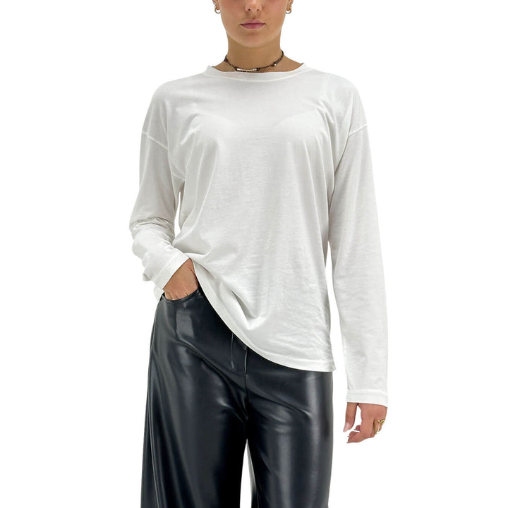 Tensione In, T-Shirt, Donna, Cotone, Bianco