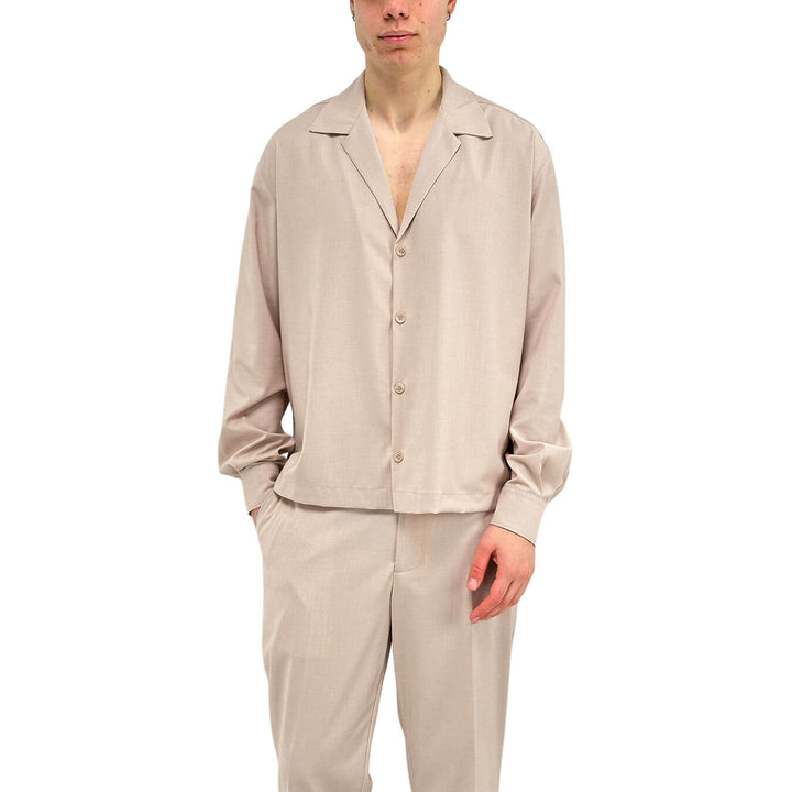I'm Brian Men's Shirt, Casual, Long Sleeve, Powder