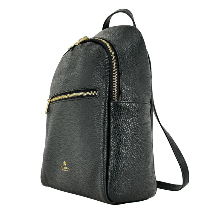 Cuoieria Fiorentina, Zaino, Donna, Velvet, Pelle, Nero