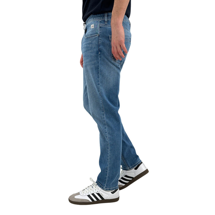 MarKup Pantaloni Uomo, Jeans, Denim, Chino, Cotone, Blu Medio