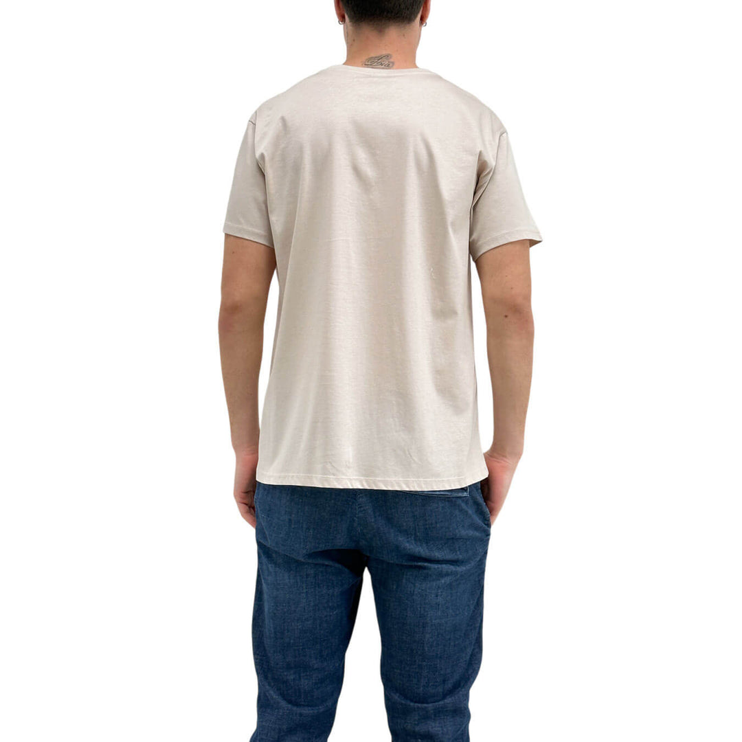 Imperial Men's Jersey, T-Shirt, Crewneck, Fashion, Beige