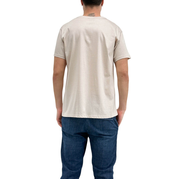 Imperial Men's Jersey, T-Shirt, Crewneck, Fashion, Beige