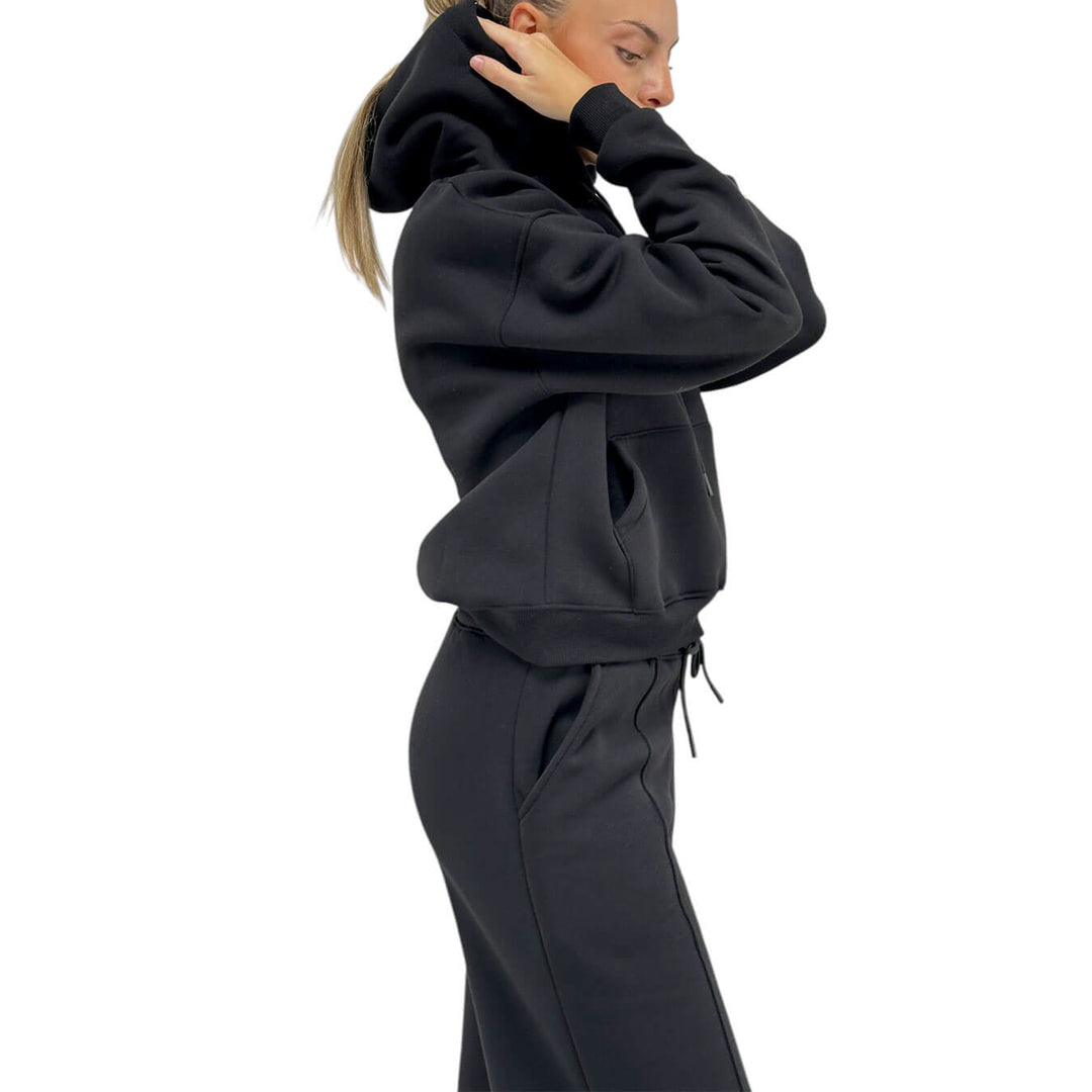Superculture, Sweatshirt, Women, Sally, Cotton, Black
