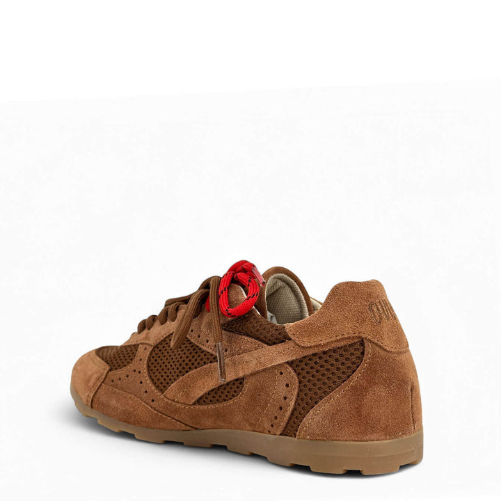 Ovyé Women's Shoes, Sneakers, Suede, Brown