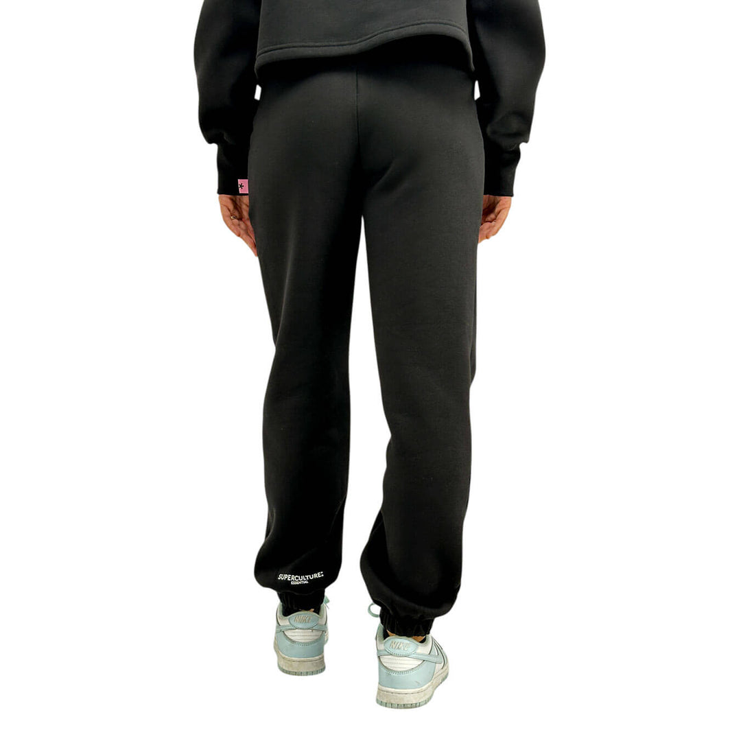 Superculture, Pants, Women, Rita, Cotton, Black